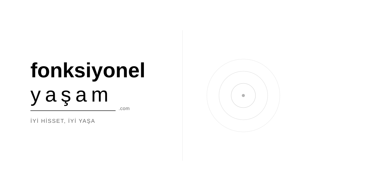 fonksiyonelyasam.com LOGO | fonksiyonel yaşam